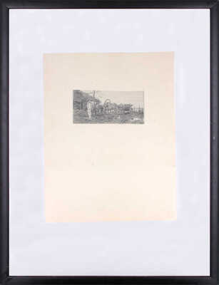 Оссовский Пётр Павлович. У постоялого двора 